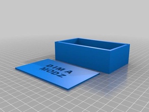 box mod voltmetro foro altri subohm vape 3d print model - Mito3D
