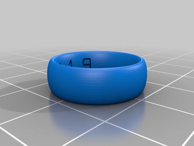 t19-power-ring 5 Ringe angepasst 3D print model - Mito3D