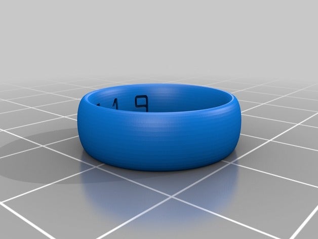t19 pouvoir de l'anneau 45 les anneaux personnalisé 3D print model - Mito3D
