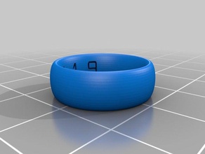 t19 power ring 35 rings customized 3d print model - Mito3D