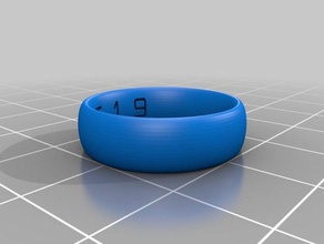 7 t19 güç yüzüğü yüzük özelleştirilmiş 3d print model - Mito3D
