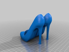 zapatos de soporte teléfono móvil 3d print model - Mito3D