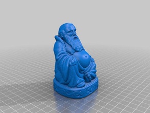 darwin bouddha sculptures 3d print model - Mito3D