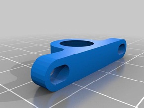 surface mount bearing conduit bracket other 3d print model - Mito3D