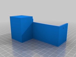 alimentazione coperchio del foro di dimensioni connettore maschio interruttore combinata a lato 3d la stampante accessori 3d print model - Mito3D