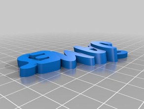 keyring james organization customized 3d print model - Mito3D