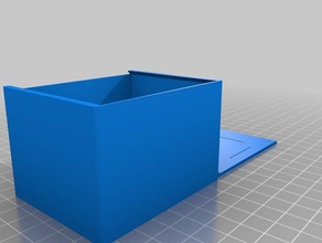 my customized sliding lid box 3d printing 3d print model - Mito3D