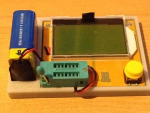 bileşen tester durumda elektronik 3d print model - Mito3D