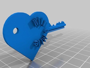 mi personalizados keytar arte 3d print model - Mito3D