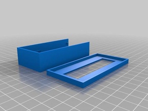 lcd de la caja electrónica arduino pantalla 3d print model - Mito3D