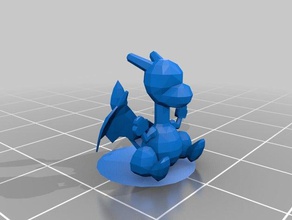 charizard bebek pok&eacutemon yaratıklar pokemon figürleri oyuncak oyun 3d print model - Mito3D
