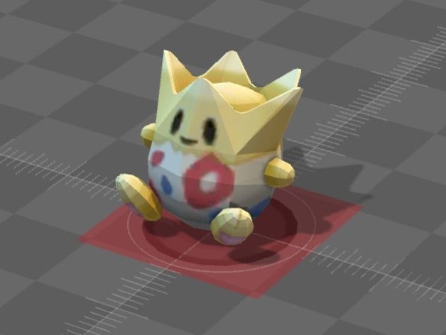 togepi boneca pok&eacutemon criaturas pokemon 3D print model - Mito3D