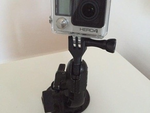 panavise 2 gopro adaptateur de la caméra montage 3d print model - Mito3D