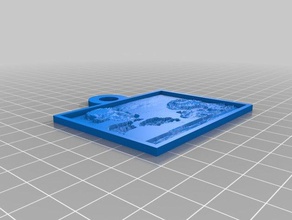 ben eve 2d sanat özelleştirilmiş 3d print model - Mito3D