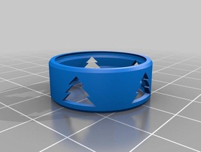 tree ring rings customized 3d print model - Mito3D