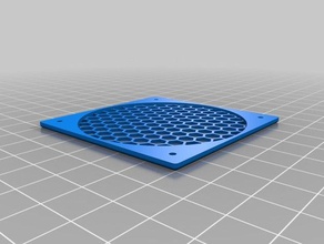 60 fan-grill Teile angepasst 3d print model - Mito3D