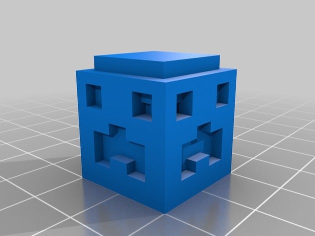 minecraft inspirado creeper estilo de cabeça verificador peças brinquedo jogo os acessórios tabuleiro damas 3D print model - Mito3D