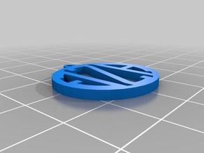 il mio personalizzata monogram pendant cicli multipli gioielli 3d print model - Mito3D