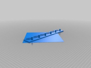 ford key hanger organization customized 3d print model - Mito3D