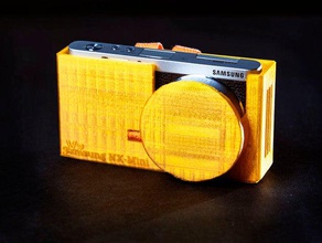 samsung nx-mini cemera hard case 9mm 3d printing 3d print model - Mito3D