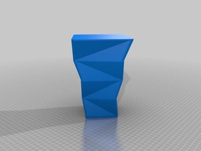 my customized geometric vases math art 3d print model - Mito3D