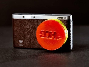 samsung nx-mini-Gegenlichtblende 9mm 3d drucken 3d print model - Mito3D