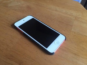 slim ipod 5th generation case 5 mobile phone 3d print model - Mito3D