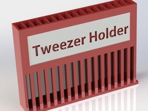 tweezers holder diy 3d print model - Mito3D