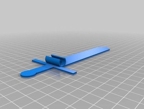my customized sword pen holder bookmark 8 other 3d print model - Mito3D