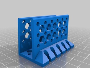 tray-table 5-cable catch office customized 3d print model - Mito3D