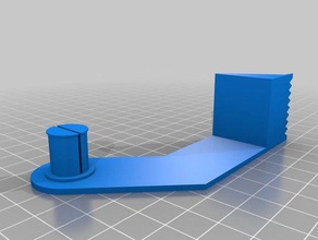 masking tape dispenser strumenti 3d print model - Mito3D