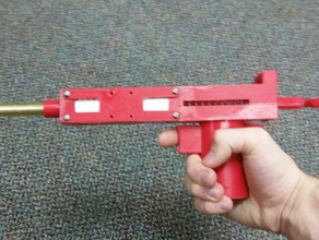hawk Schaumstoff-dart-blaster mechanisch ist - Spielzeug nerf gun nerfgun 3d print model - Mito3D