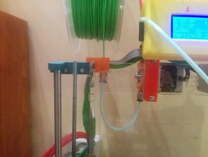 filament guide prusa i3 bowden 3d de l'imprimante pièces 3d print model - Mito3D