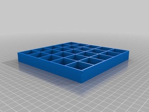 5x5boxen recipientes personalizado 3d print model - Mito3D