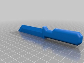 american tanto couteau ménage fournitures 3d print model - Mito3D