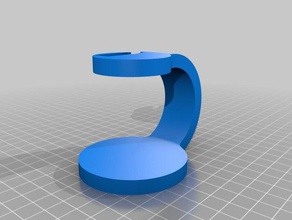 pebble time round dock mobile phone 3d print model - Mito3D