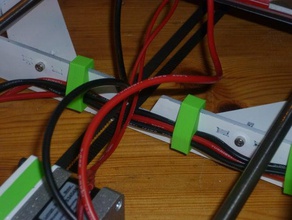 p3 acier bloc d'alimentation support de câble 3d l'imprimante pièces 3d print model - Mito3D