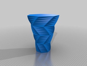 mi personalizados geométricas florero de matemáticas arte 3d print model - Mito3D