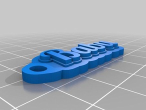 babu keychains customized 3d print model - Mito3D