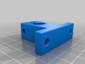 vara de trilho montagem eletroduto outros 3d print model - Mito3D