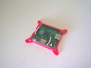 raspberry pi a+ mount electronics case 3d print model - Mito3D
