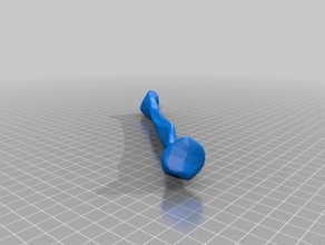 stryker Ortopedi fibula kemik 3d baskı 3d print model - Mito3D