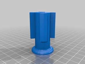 spool shaft hatchbox filament mark wheadons big holder 3d printer accessories axle m3d 3d print model - Mito3D