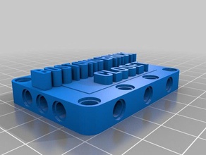 bostons tijolo closet construção brinquedos 3d print model - Mito3D
