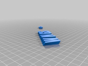 wings keychain-robo organization customized 3d print model - Mito3D