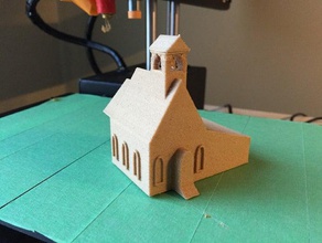 st saviours Anglikan Kilisesi binalar yapılar 3d print model - Mito3D