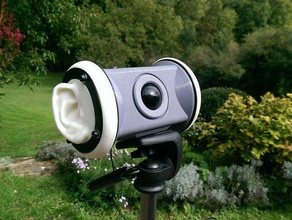 3d stereofonik mikrofon far ses 3daudio 3dio asmr kulak gilbert pot holophonic 3d print model - Mito3D