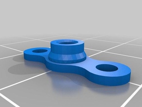 linkage 3 holes chain bushing other 3d print model - Mito3D
