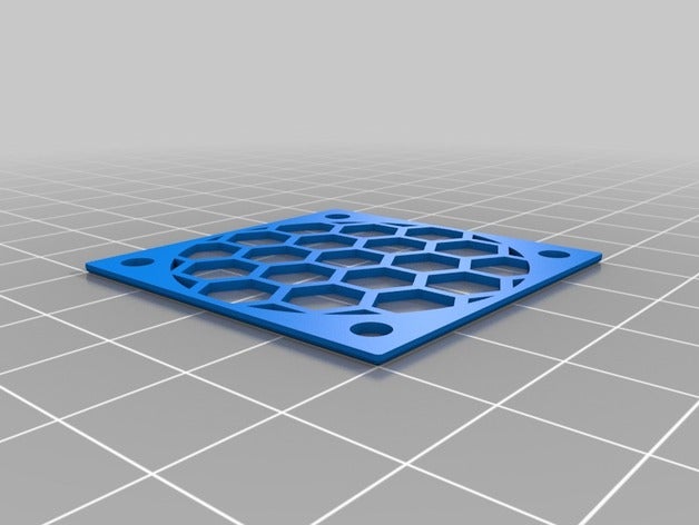 minimum fan guard parts customized 3D print model - Mito3D
