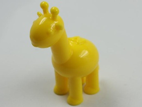 giraffe nt-Tieren - Spielzeug Spiele nikoss 3d print model - Mito3D